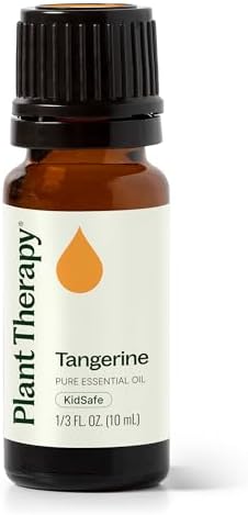 Plant Therapy Tangerine Essential Oil 10 mL (1/3 oz) 100% Pure, Undiluted, Aromatherapy, Mood Boosting, Immune Support