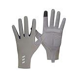 YANSHUYU Guantes Ciclismo Invierno Guantes De Ciclismo De Invierno con Dedos Completos For Hombre Y Mujer For Bicicleta De Carretera Guantes Ciclismo Hombre Invierno(Gray,Asian-M)