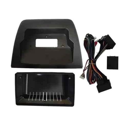 Kit façade autoradio 9 pouces avec câble MP5 pour tableau de bord BMW X3 E83 2006-2010