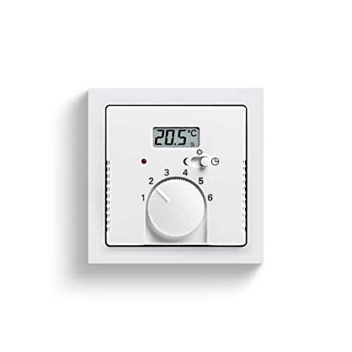 Couvercle Thermostat Niessen Vagues Titane Chauffage Interrupteur Enjoliveur Mural