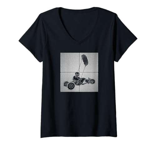 Damen Strand-Kite Windracer Land-Kite Kite-Strandsegler Kite-Buggy T-Shirt...