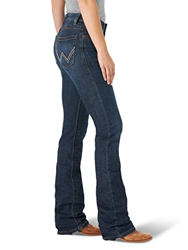Wrangler WRW60LE-479-13X34 Women'S Willow Mid Rise Performance Waist Boot Cut Ultimate Riding Jean thumb #1