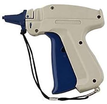 GREENGROW tag Gun Arrow 9S Machine + 5000pcs 75 MM TAG Black Clothing Garment Price Label Tag Gun Tagging Barbs Free with 1 Needle (Dark Cream) (Pack of 1