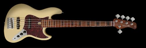 Sire Marcus Miller V5-5 Alder Vintage White 5-String Electric Bass Guitar