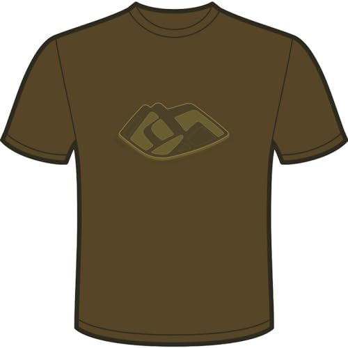 T-shirt Caroux British Khaki en taille L pour homme