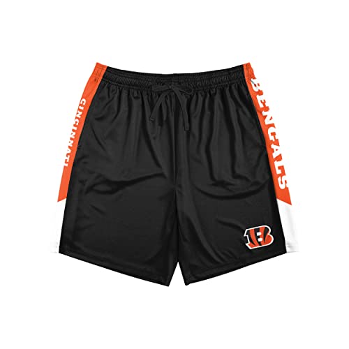 Image of FOCO NFL Mens NFL Team Logo Side Stripe Training Shorts