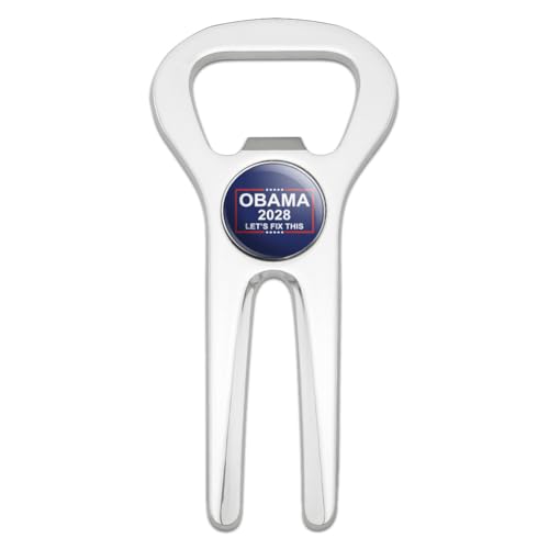Graphics & More Obama 2028 Golf Golfing Divot Repair Tool Bottle Opener