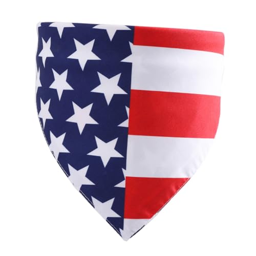 Pañuelo para perro Beaupretty Independence Day 70x48 cm