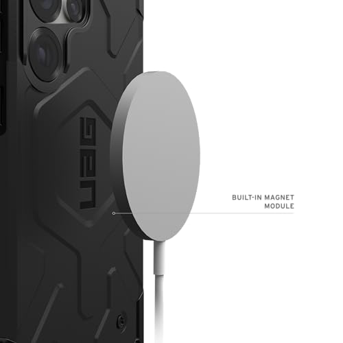 Image of Urban Armor Gear UAG Pathfinder Rugged Featherlight Shockproof Protective Case Designed for Galaxy S25 Ultra 5G (2025), Magnetic Charging Compatible - Black