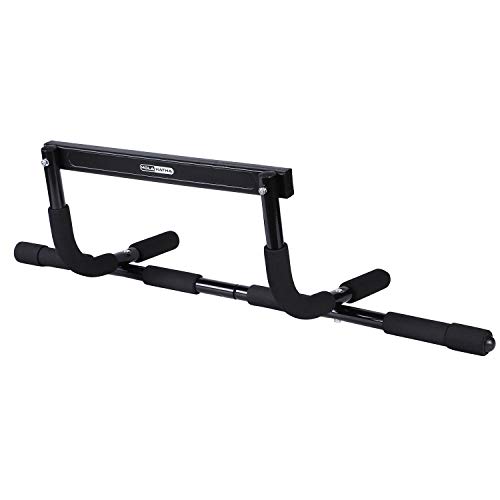 HolaHatha Pull Up Bar Heavy Duty Door Way Chin-up Station Fitness Multi-use Portable Gym Home Workout for Door Way for Upper Body Strength and Building Muscle