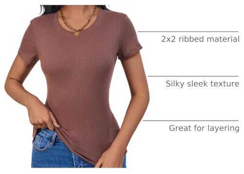 Image of ASAIR Ribbed Tshirt for Women