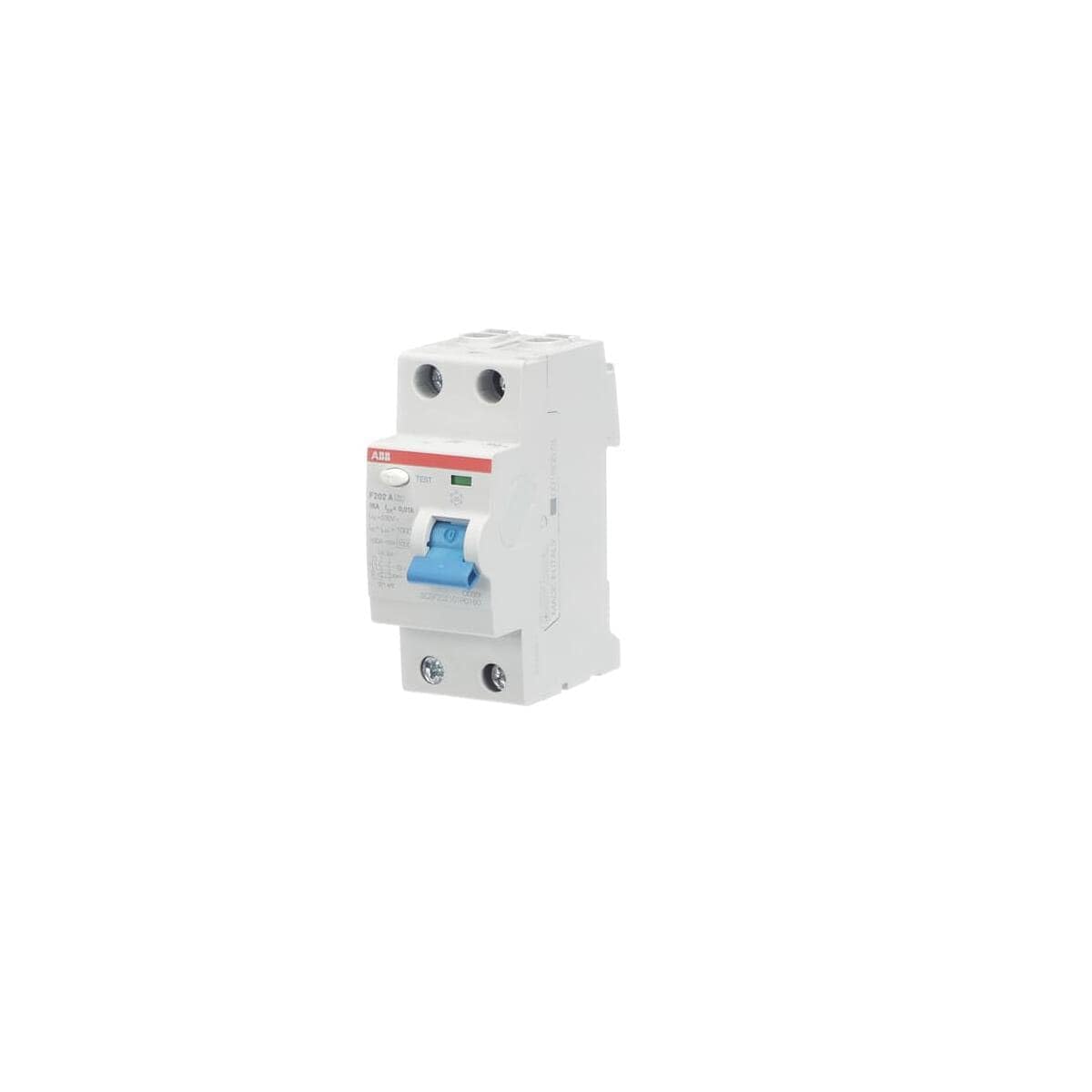 abb - entrelec F200 A – różnicowy F202 A 16 A 10 mA