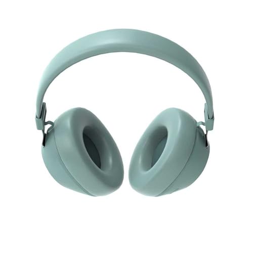 Image of Porodo Bluetooth Headphones, Noise Cancelling Soundtec Deep Sound Pure Bass Wireless Over-Ear Headphones (Green)
