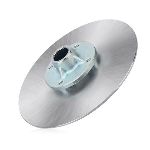 Moyeu de disque de frein arrière et rotor de frein JAVIK pour Wolverine 450 2006-2010