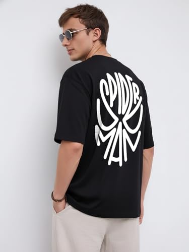 Image of Stylish Oversize T-Shirt for Men | Round Neck Printed Oversize T-Shirt