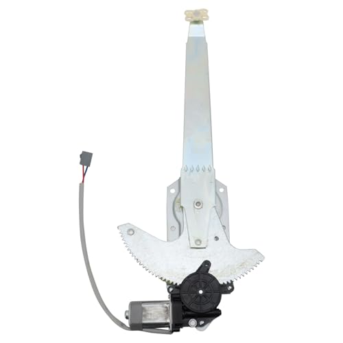Image of TRQ Front Right Power Window Regulator & Motor Assembly Passenger Side Compatible with 1981-1996 Ford Bronco 1981-1983 F-100 F-150 1981-1997 F-250 1997 F-250 HD F-350