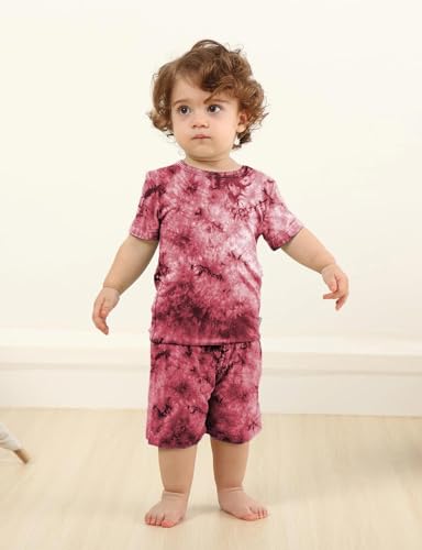 Image of Jimonda Boys Girls Bamboo Rayon Pajamas Set Kids Sleepwear