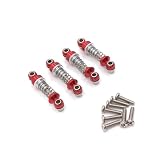 RC Modifikationsteile Kompatibel Mit WLtoys 1/28 284131 284161 284010 K969 K979 K989 K999 RC Auto Upgrade Teile Zubehör Einstellbare Metall Stoßdämpfer