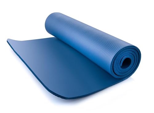 Foto von Yogamatte Gymnastikmatte Fitnessmatte Trainingsmatte, Isomatte, Erholung und Entspannung, Yogamatte rutschfest dicker NBR-Foam, Synthetischer Kautschuk