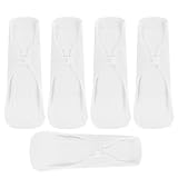 MAGICLULU 5 Assorbenti Mestruali Lavabili in Cotone, Salvaslip Riutilizzabili Traspiranti e Morbidi, Assorbenti Igienici per Ciclo Mestruale e Incontinenza, Adatti per Uso Quotidiano