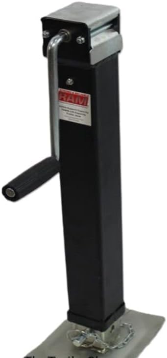 7000 Lbs. Square Drop Leg Trailer tongue 7K Side Wind RDS7000