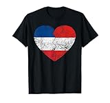 Peru France Flag Pride Family Vintage Apparel