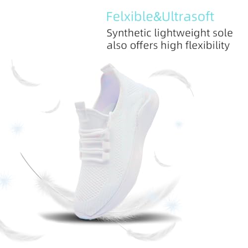 Damen Sneaker Straßenlaufschuhe Atmungsaktiv Walkingschuhe Outdoor Freizeit Sportschuhe rutschfest Turnschuhe Running Shoes – Bild 5