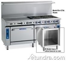 Imperial Commercial Restaurant Range 72" 4 Burner 48" Griddle Oven/Cab Propane Ir-4-G48-Xb
