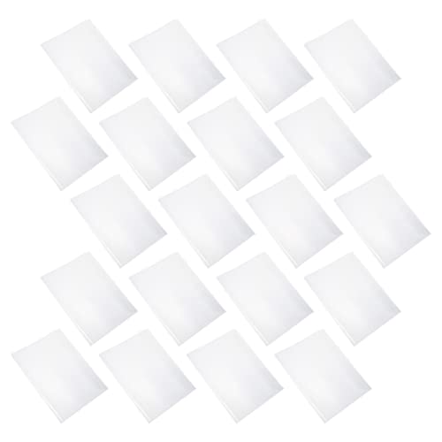 Operitacx 150 peças rígidas anti-arranhões grosso resistente ao desgaste design transparente materia