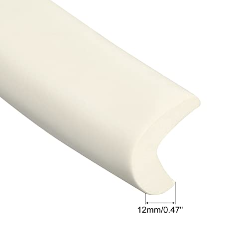 Image of uxcell Corner Guards Edge Protectors 6.56ft(2M), Foam Safety Bumper L Shape for Furniture Corner Table Edge Guard, White