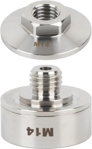 Klenbo Adaptateur X-Lock vers filetage M14 avec contre-écrou à bride M14 pour foret diamanté,...