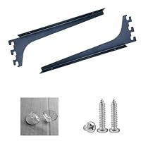 Amazon | Jinchuan 棚受け金具 2本セット 鉄製 耐荷重 壁付けブラケッ