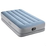 Intex 64157 - Materasso Singolo Autogonfiante USB Dura-Beam Mid-Rise Comfort, 99x191x36 cm