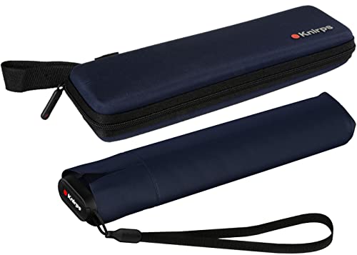Knirps Taschenschirm US.050 Ultra Light Slim Manual im Etui - navy