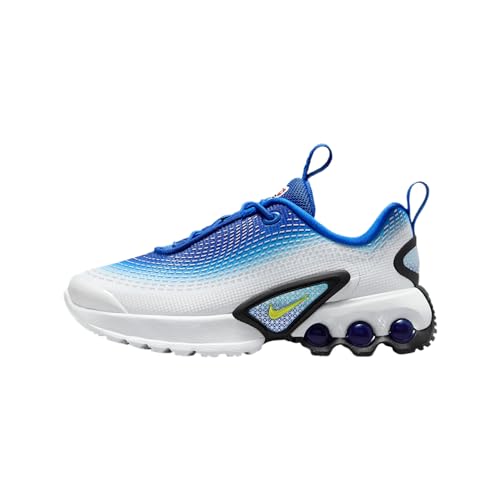 Nike Air Max Dn Little Kids' Shoes (FN4453-402, Racer Blue/Blue Fury/Black/Vibrant Yellow)