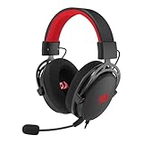 Headset Gamer Redragon Cragblade Preto Drivers 53mm Microfone Removível H541