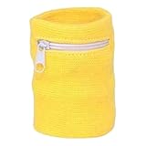 Zipper Wrist Pouch, Sweatband Wristband Wallet for Keys ID Cards Cash, Wrist Wallet with Zipper Sweatbands for Men & Women for Running, Walking, Basketball, Football, Tennis, Hiking, Workout, and Mor