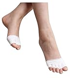1 Paar Fünf-Finger-Socken Palm Socks, unsichtbare Socken für High Heels, Zehensocken