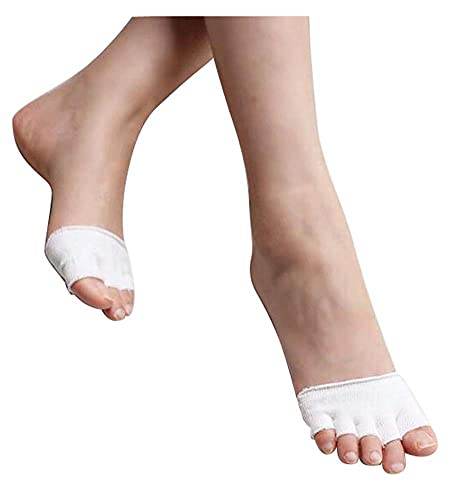 Fendawn Strive 2 Pairs Five-finger Socks Palm Socks, Invisible Socks for High Heels, Toe Socks