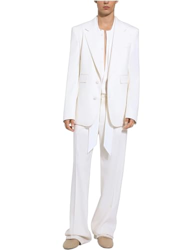 Costume de mariage pour homme ensemble smoking 2 pièces veste revers cranté pour dîner de gala