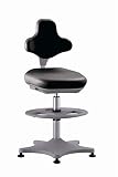 Bimos 1197862 ESD Labster 3 Chaise de laboratoire en mousse Noir