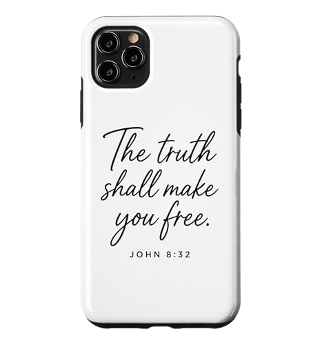 Truth Shall Make You Free John 8:32 �M���� ���� �X�}�z�P�[�X iPhone 11 Pro Max �p