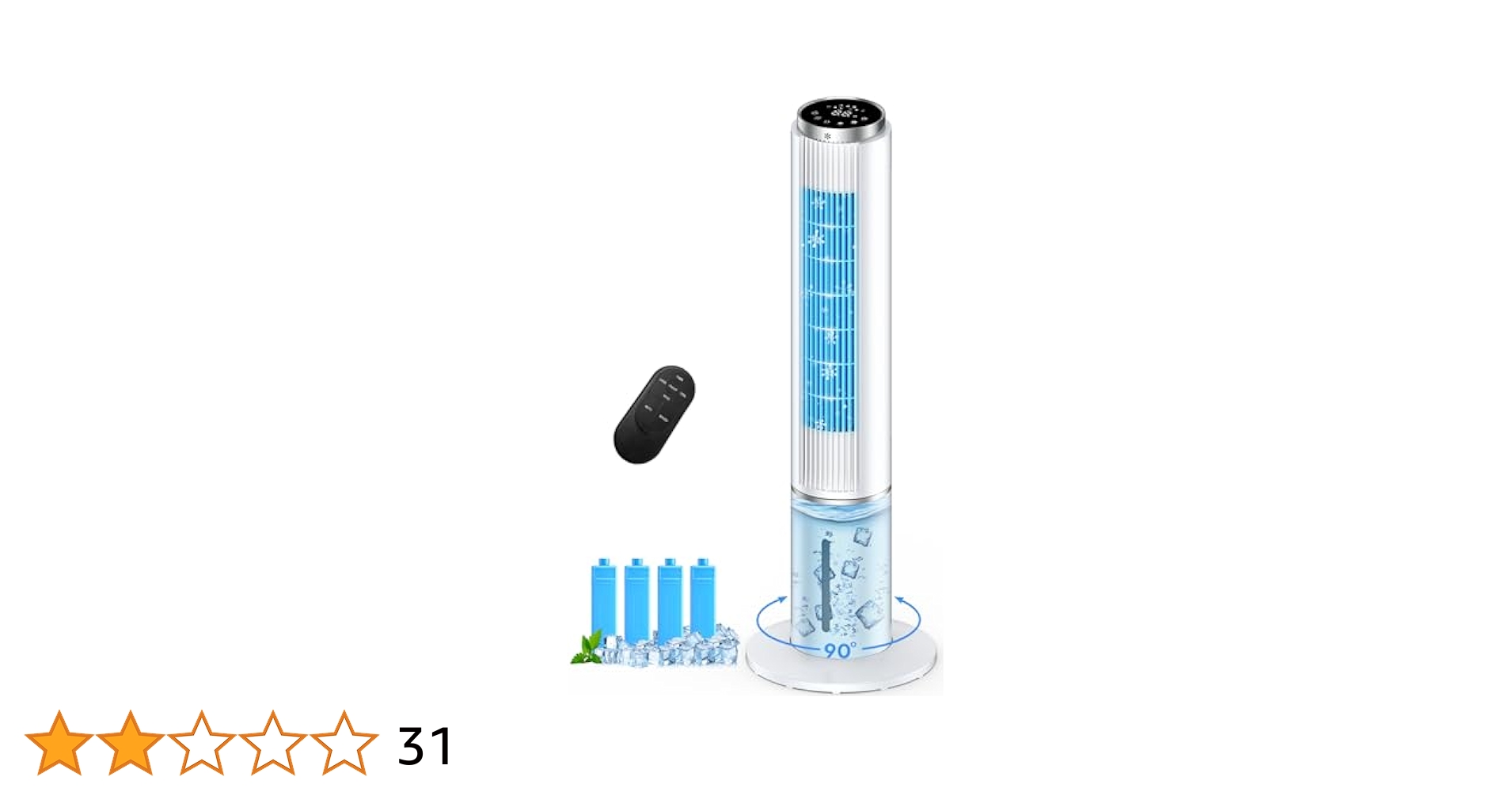 COASTY 冷風機 2025年新型 110cm Amazon | COASTY【2025年新型】冷風機 強力 人気 クーラー並みに
