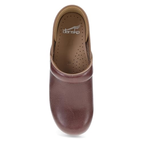 Image of Dansko Professional Slip-On Clogs for Women - Rocker Sole and Arch Support for Comfort - Ideal for Long Standing Professionals - Nursing, Veterinarians, Food Service, Healthcare Professionals