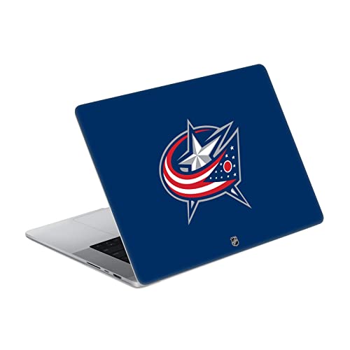 Autocollant vinyle NHL Columbus Blue Jackets pour MacBook Pro 16 A2485 haute précision anti-rayure