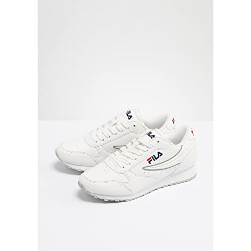 FILA Femme Orbit Wmn Tennis-basket-basses, White, 38 EU