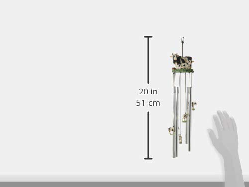 Stealstreet Ss-G-41928, Round Top Cow Hanging Garden Porch Decoration Decor Musical Wind Chime #TOP4