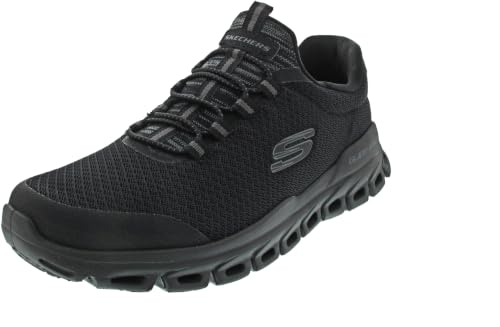 Skechers Skechers Men's Glide-Step Sylo Sneaker,Black/Black,12
