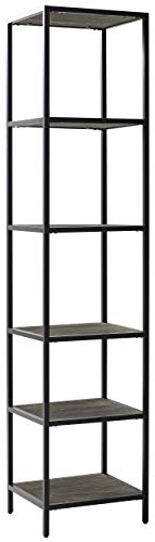 Crosley Furniture Jacobsen Narrow Etagere, Brown Ash #TOP18