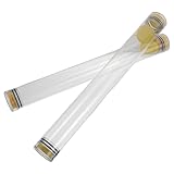 Matériau résistant aux chocs : fabriqué en tube de plastique rigide transparent pour flotteurs, ce tube offre une protection optimale contre les chocs et les chutes accidentelles. tube de transport portable pour flotteur, protection pour flotteur de voyage